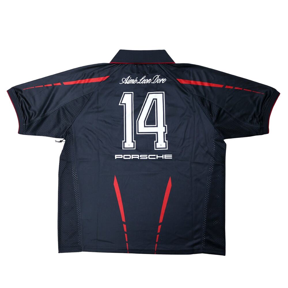 Aime Leon Dore x Porsche 993 Turbo Team Jersey Black M - Picture 2 of 8